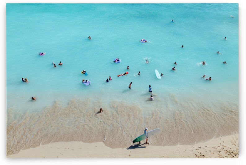 Waikiki Beach 3 by Andrea Bruns