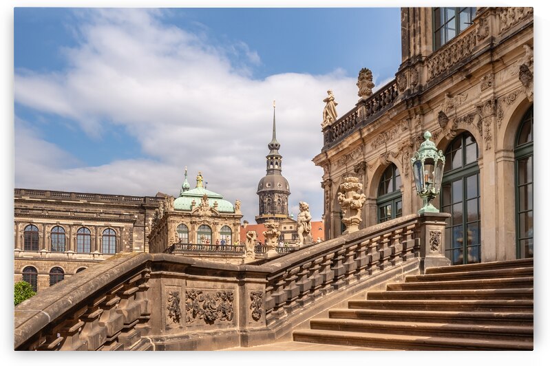 Dresden Zwinger Stairs 1043461 by Andrea Bruns