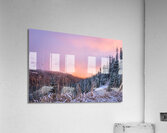 Cypress Sunset  Acrylic Print