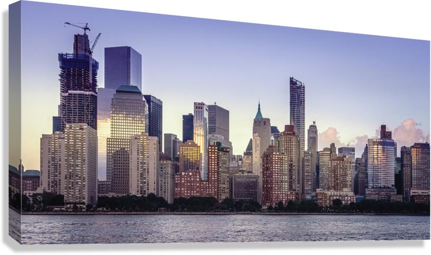 New York City Manhattan Skyline  Canvas Print