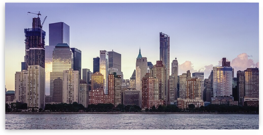 New York City Manhattan Skyline by Andrea Bruns